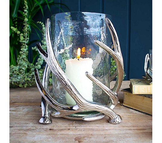 Culinary Concepts Twisted Antler Hurricane Lantern
