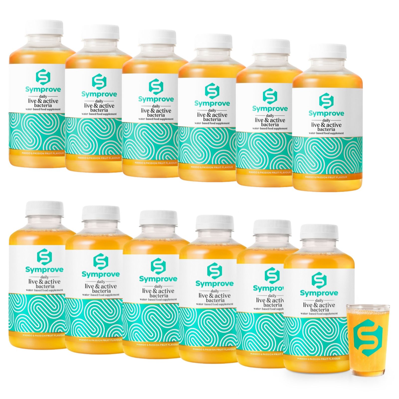 Symprove Live & Active Bacteria 12 Week Supply & Measuring Glass