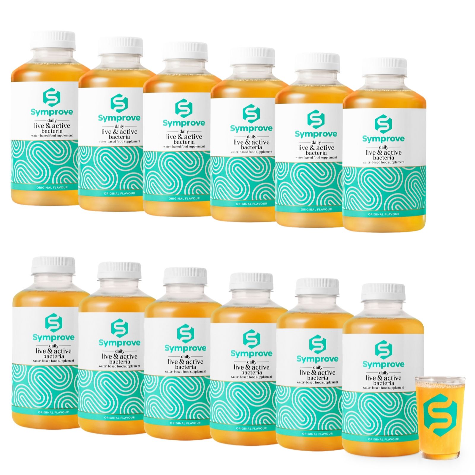 Symprove Live & Active Bacteria 12 Week Supply & Measuring Glass