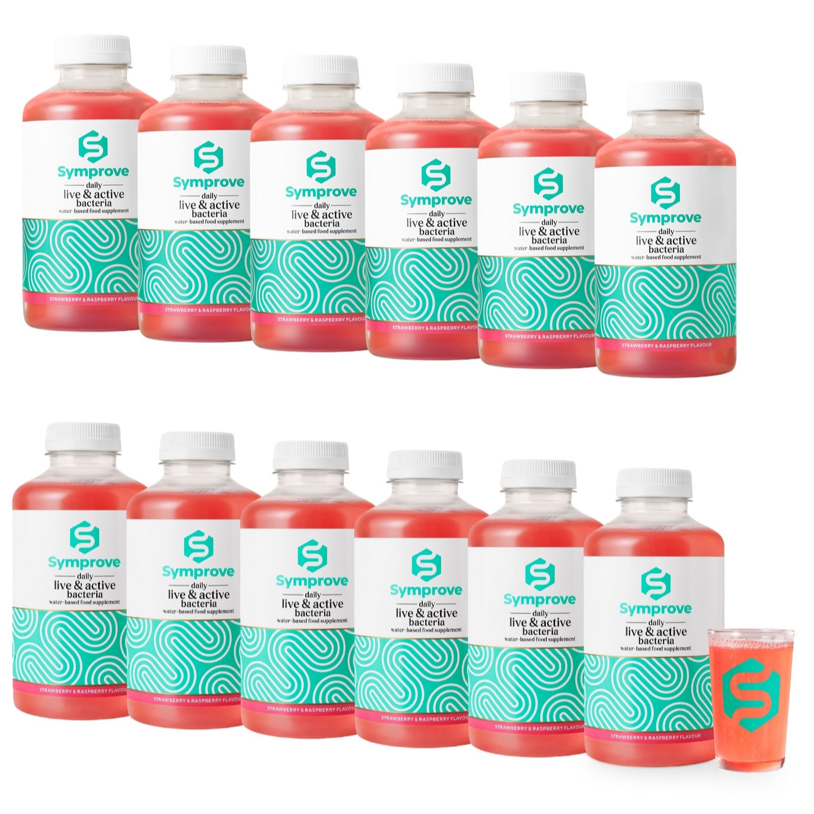 Symprove Live & Active Bacteria 12 Week Supply & Measuring Glass