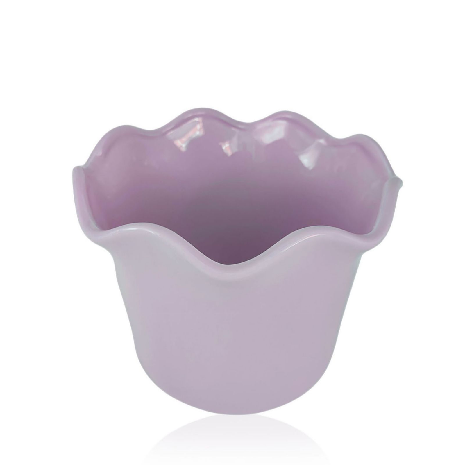 Garden Stories Sorbet Collection Small 13.5cm Ceramic Scalloped Planter