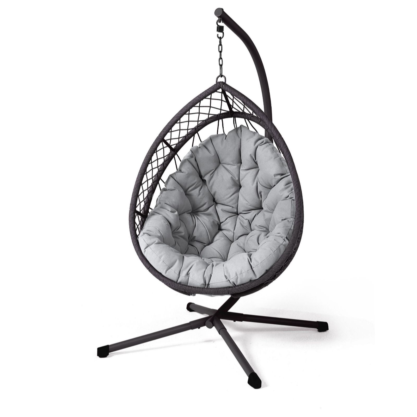 Outlet My Garden Stories Oslo Collapsing Hanging Egg Chair