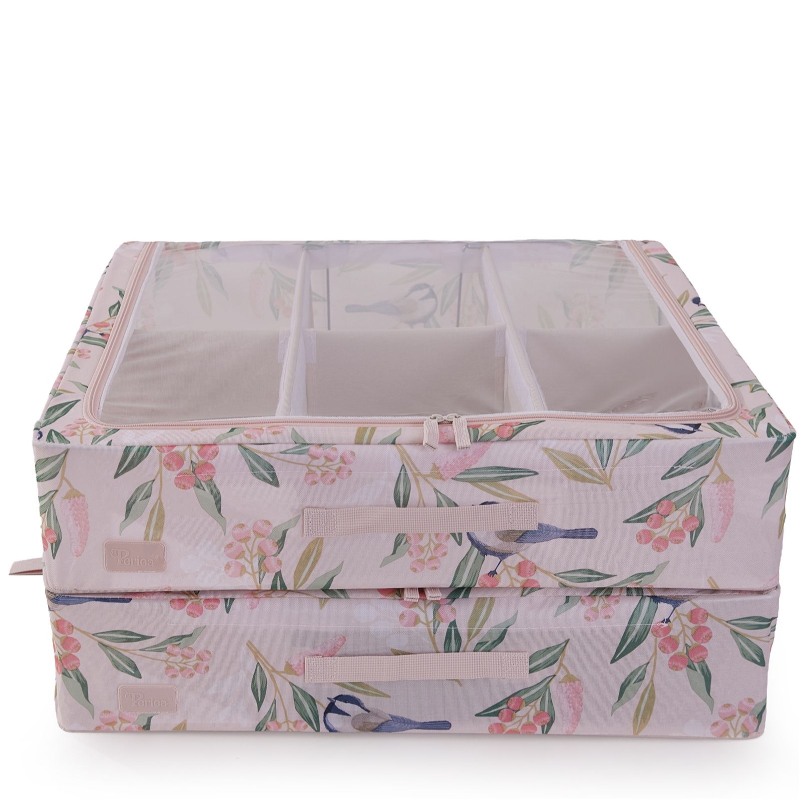 Periea Set of 2 Collapsible Large Underbed Storage Organisers