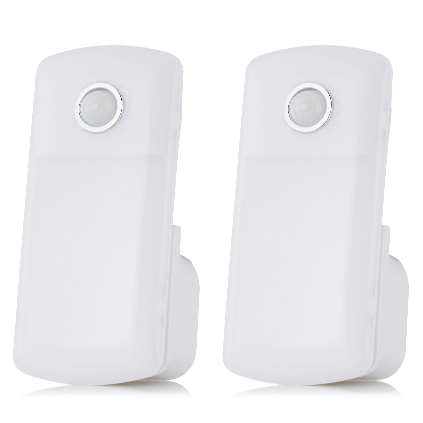 Outlet Set of Two Motion Sensor Nightlight and Torch