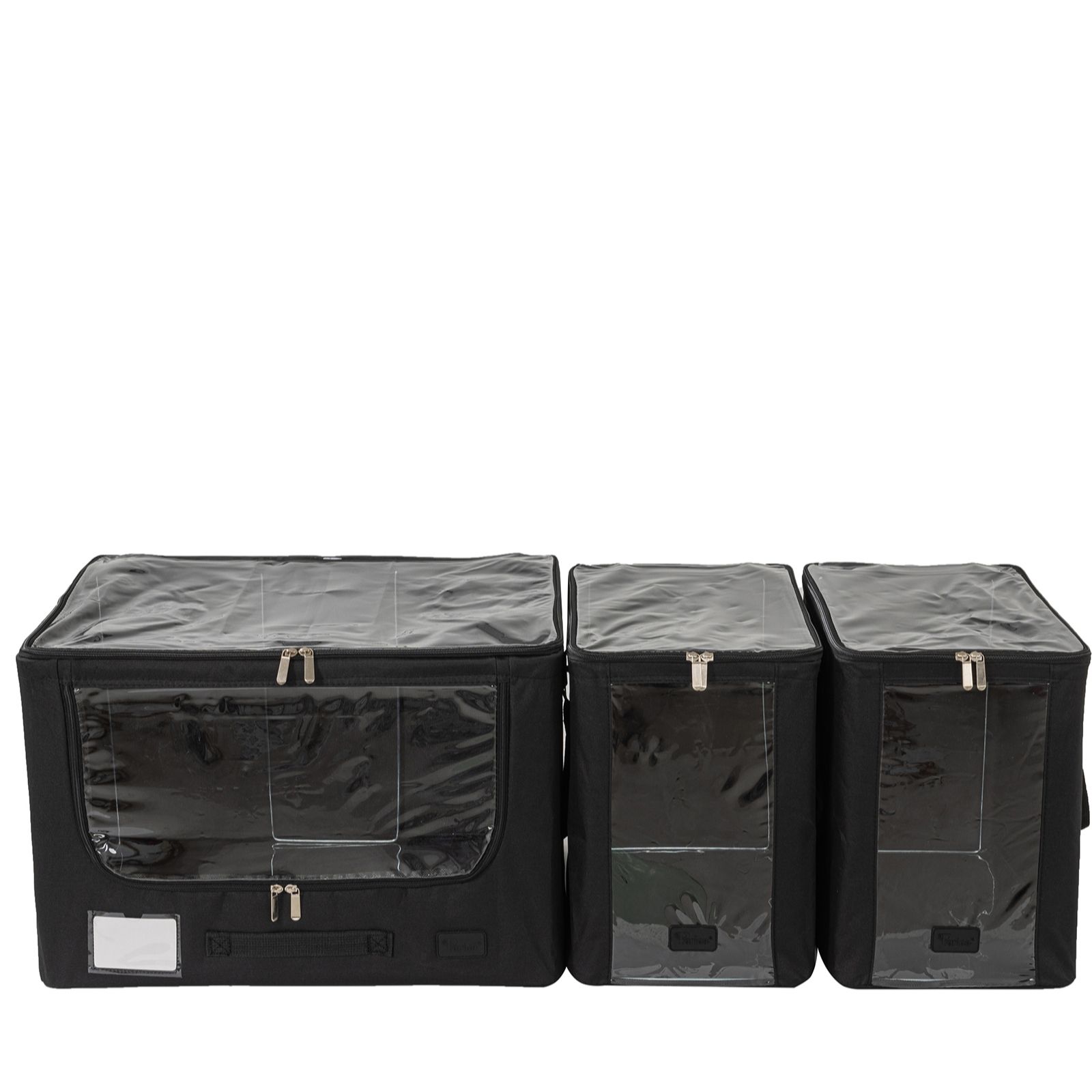 Periea Utility Set of 3 Nestable Collapsible Boxes