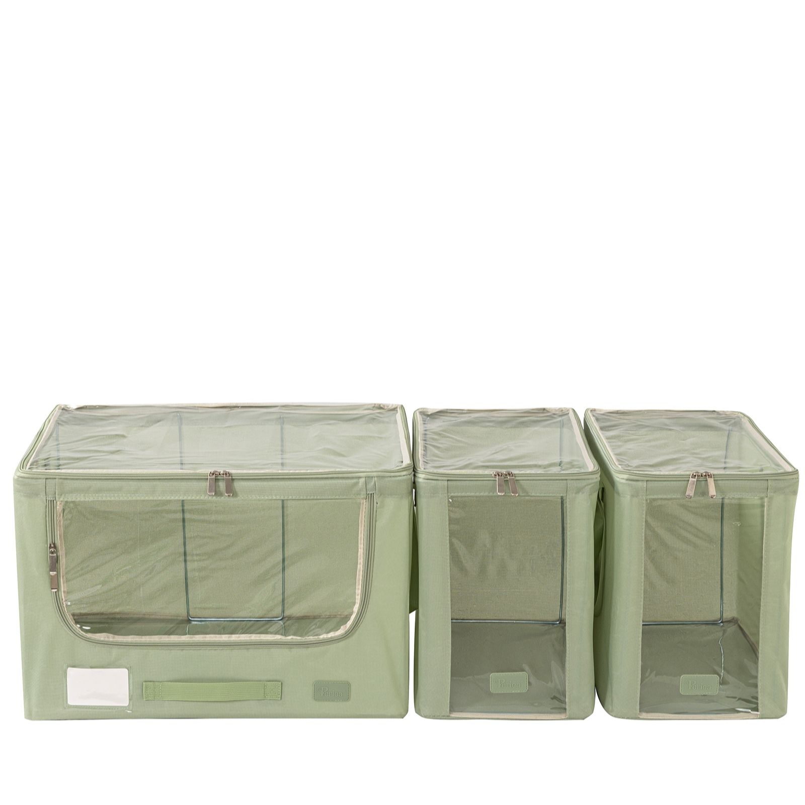 Periea Utility Set of 3 Nestable Collapsible Boxes