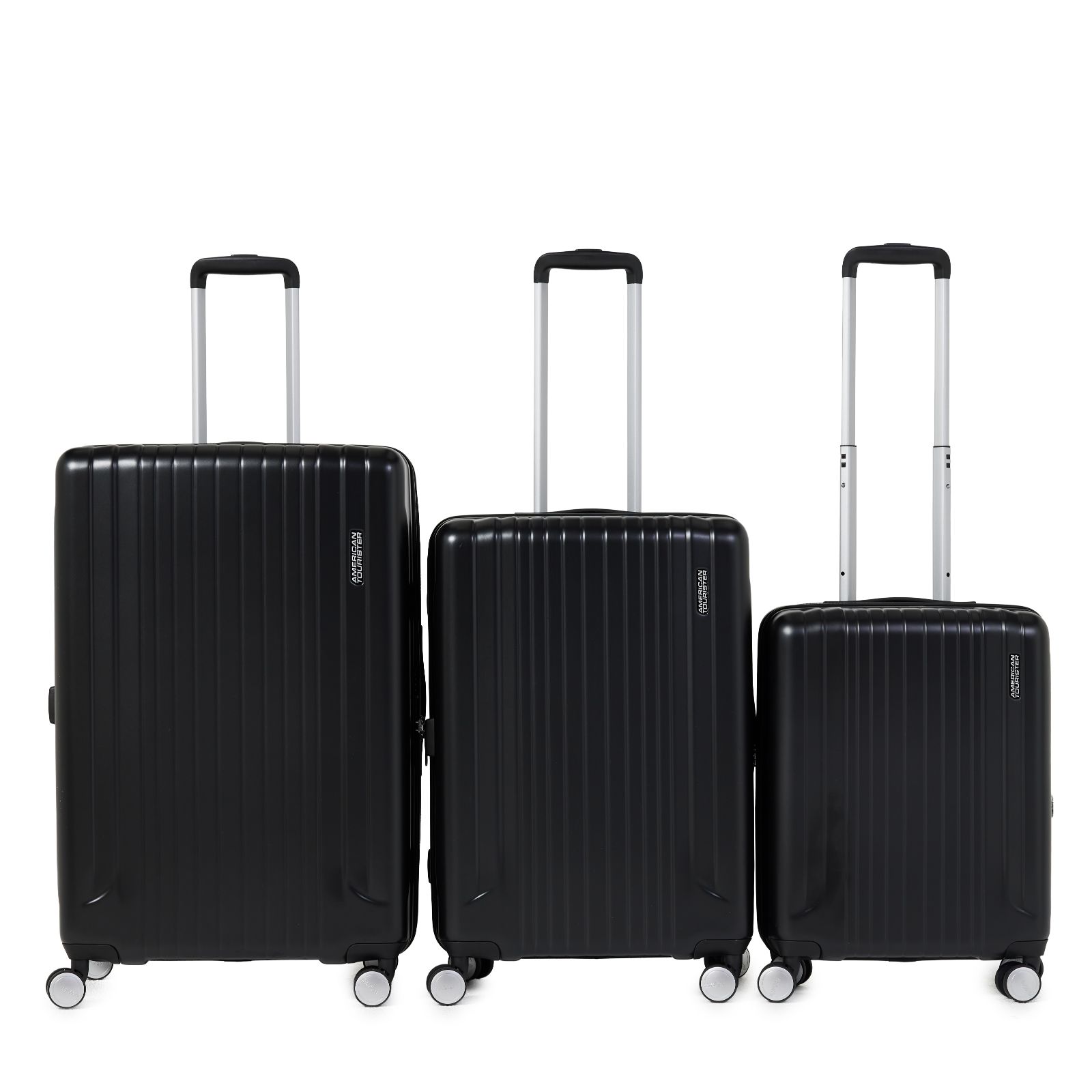 American Tourister 3 Piece Sky Rail Complete Suitcase Set