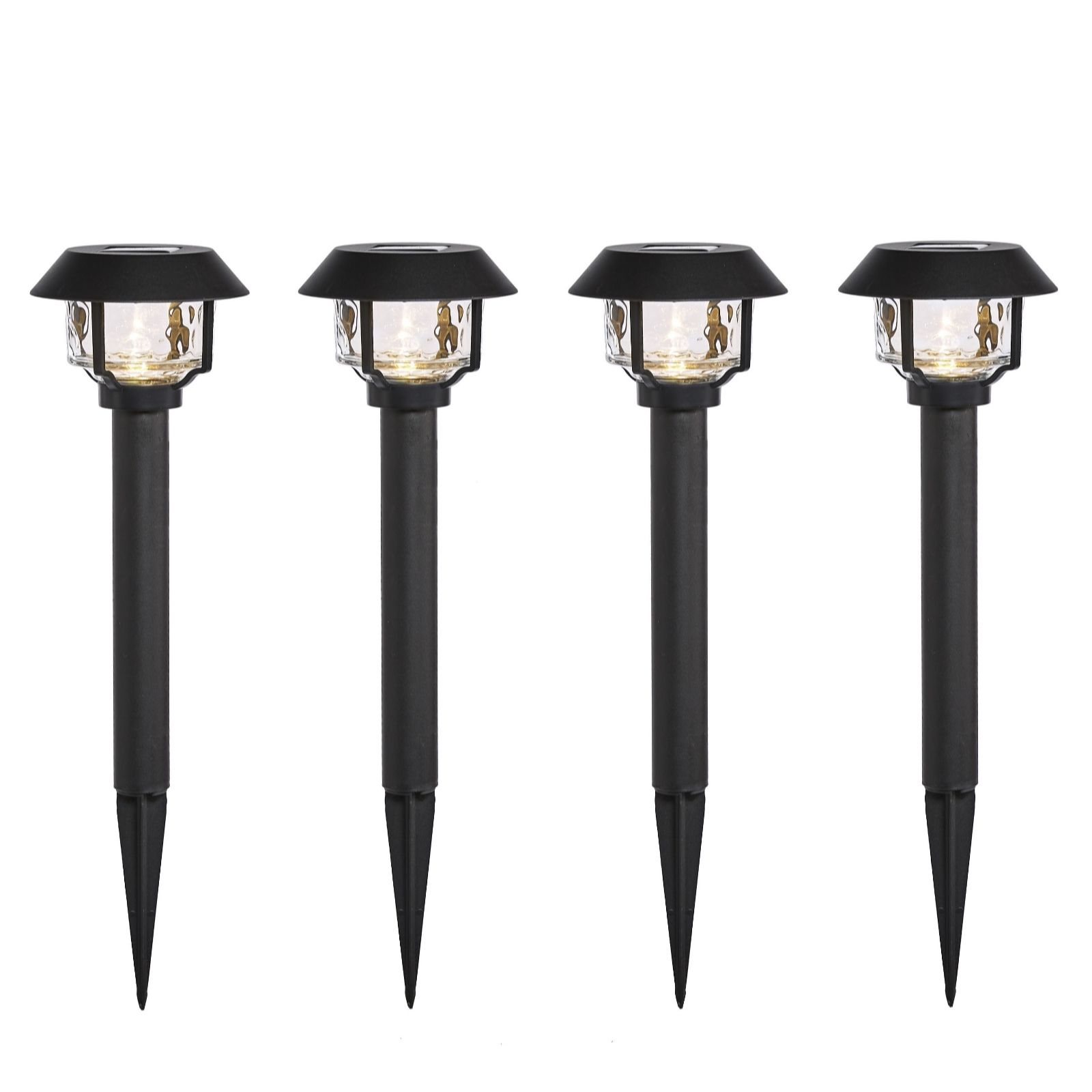 Luxform Set of 4 Solar Stake Lights