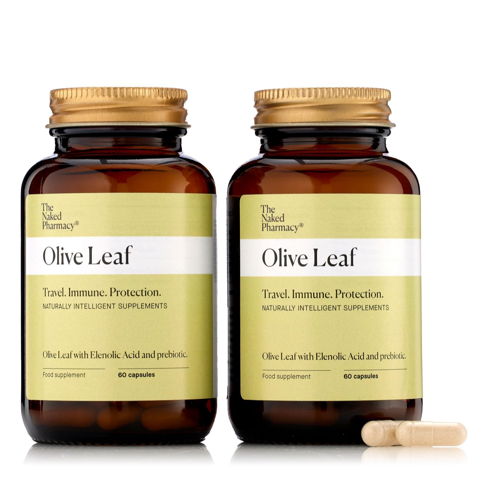 The Naked Pharmacy Olive Leaf Extract 120 Capsules 4 Month Supply