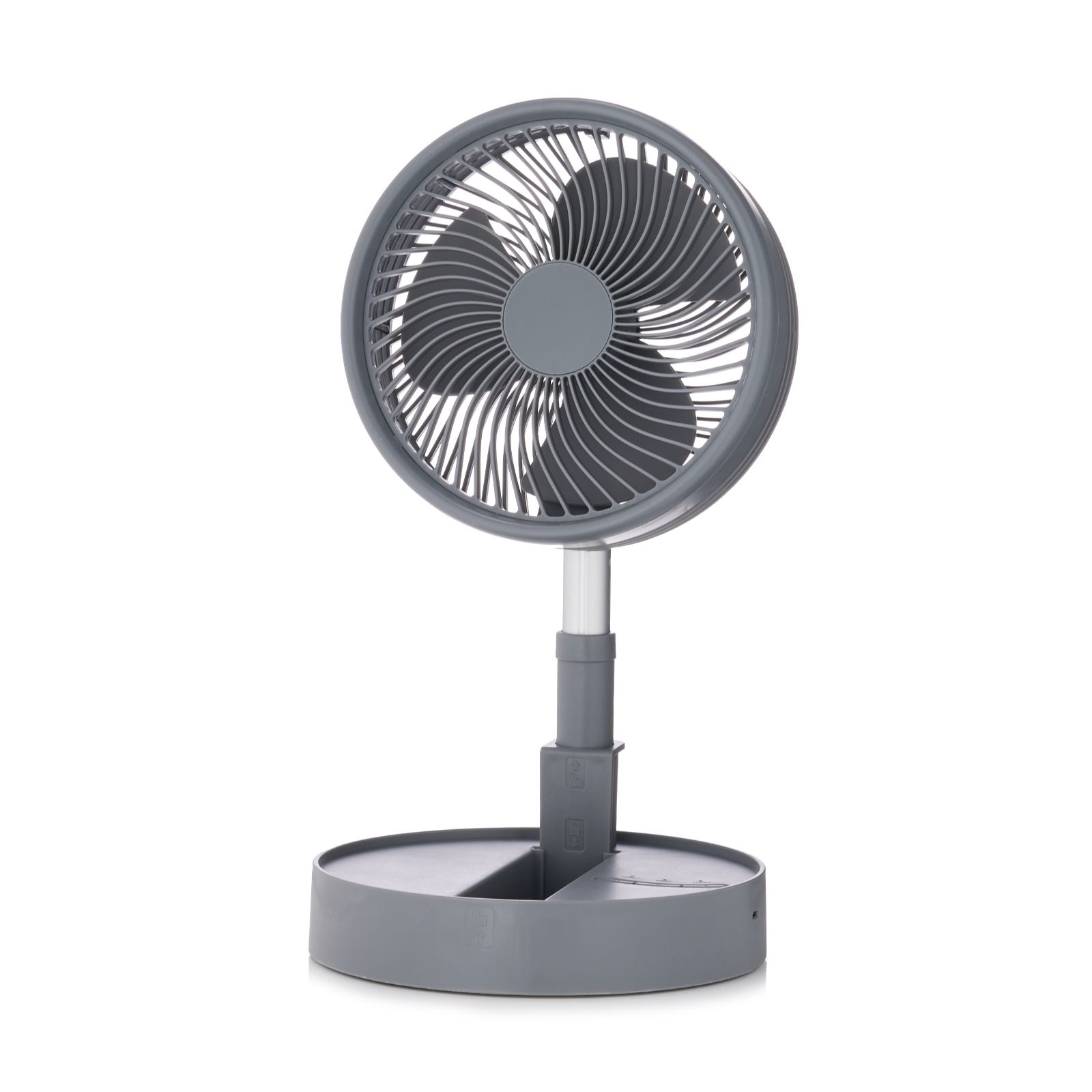Outlet Bell & Howell Rechargeable Extendable Desk & Floor Fan
