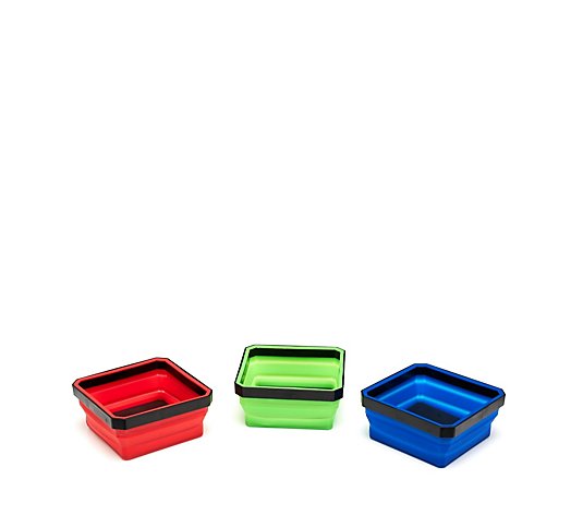Buildcraft Set of 3 Magnetic Collapsible Storage Trays