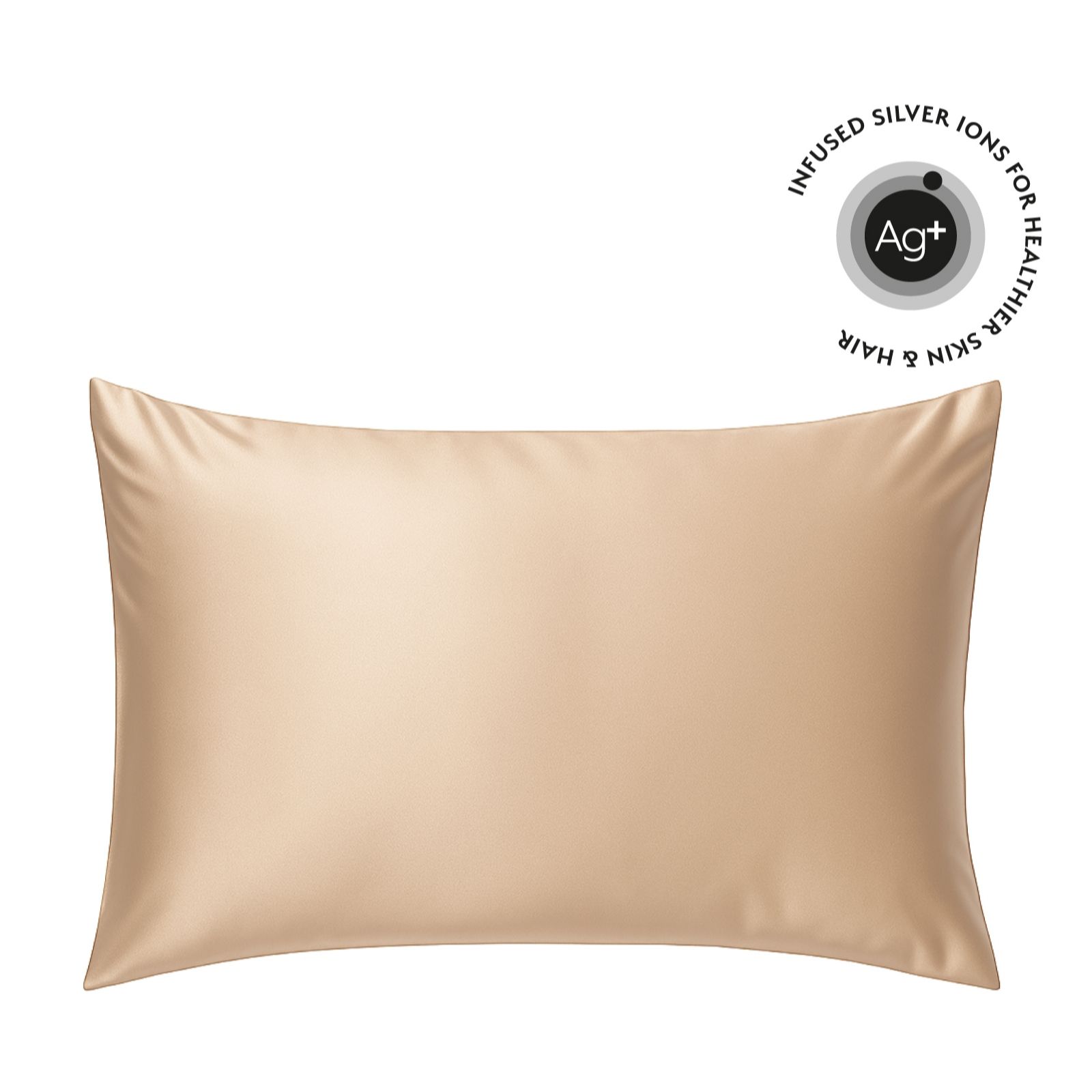 Silver Cloud Satin Pillowcase