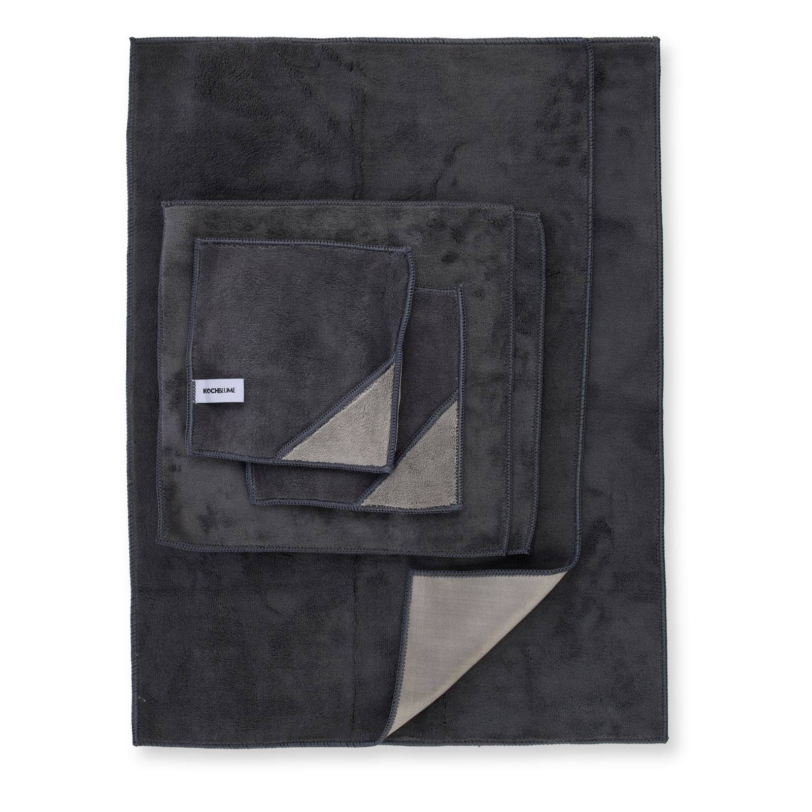 Kochblume Set of 6 Assorted Microfibre Cloths