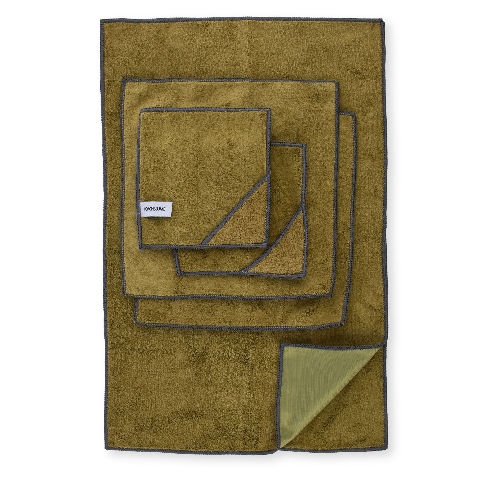 Kochblume Set of 6 Assorted Microfibre Cloths