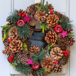 YouGarden Woodland 30cm Wreath