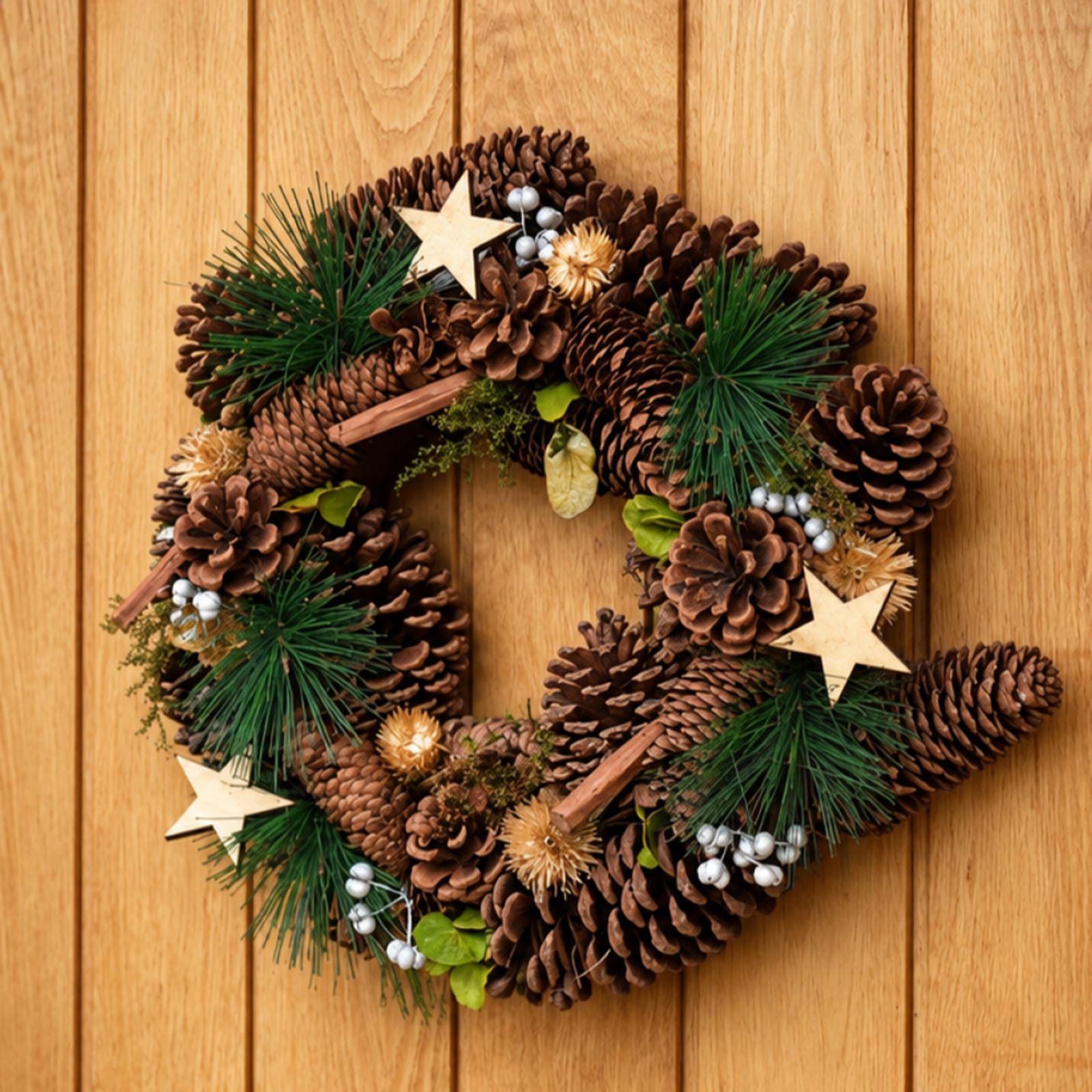 YouGarden Woodland 30cm Wreath