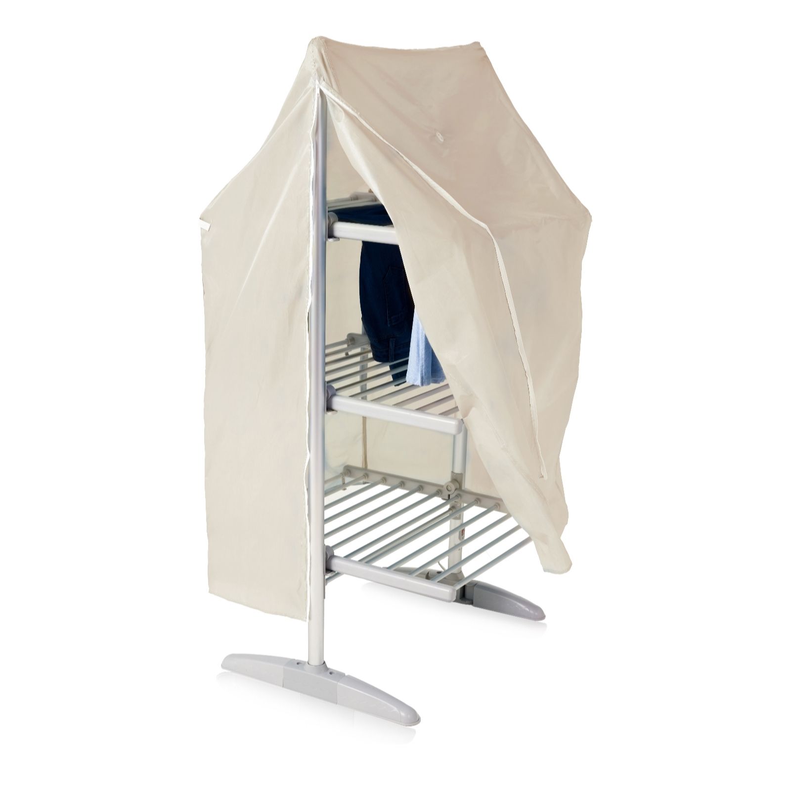 Kalorik 3 Tier Heated Airer with 21m Drying Space & Full Length Cover