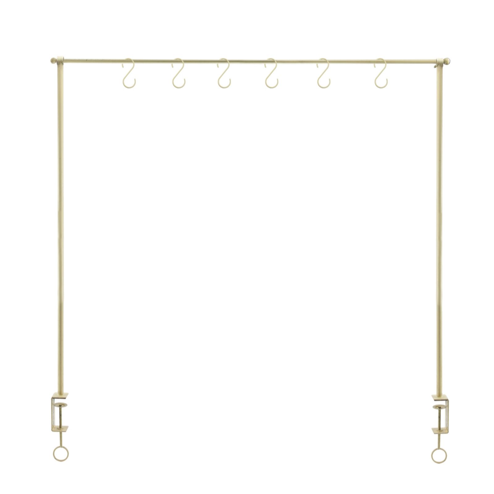 Garden Stories Sorbet Collection Expandable Decorative Table Clamp & Hooks
