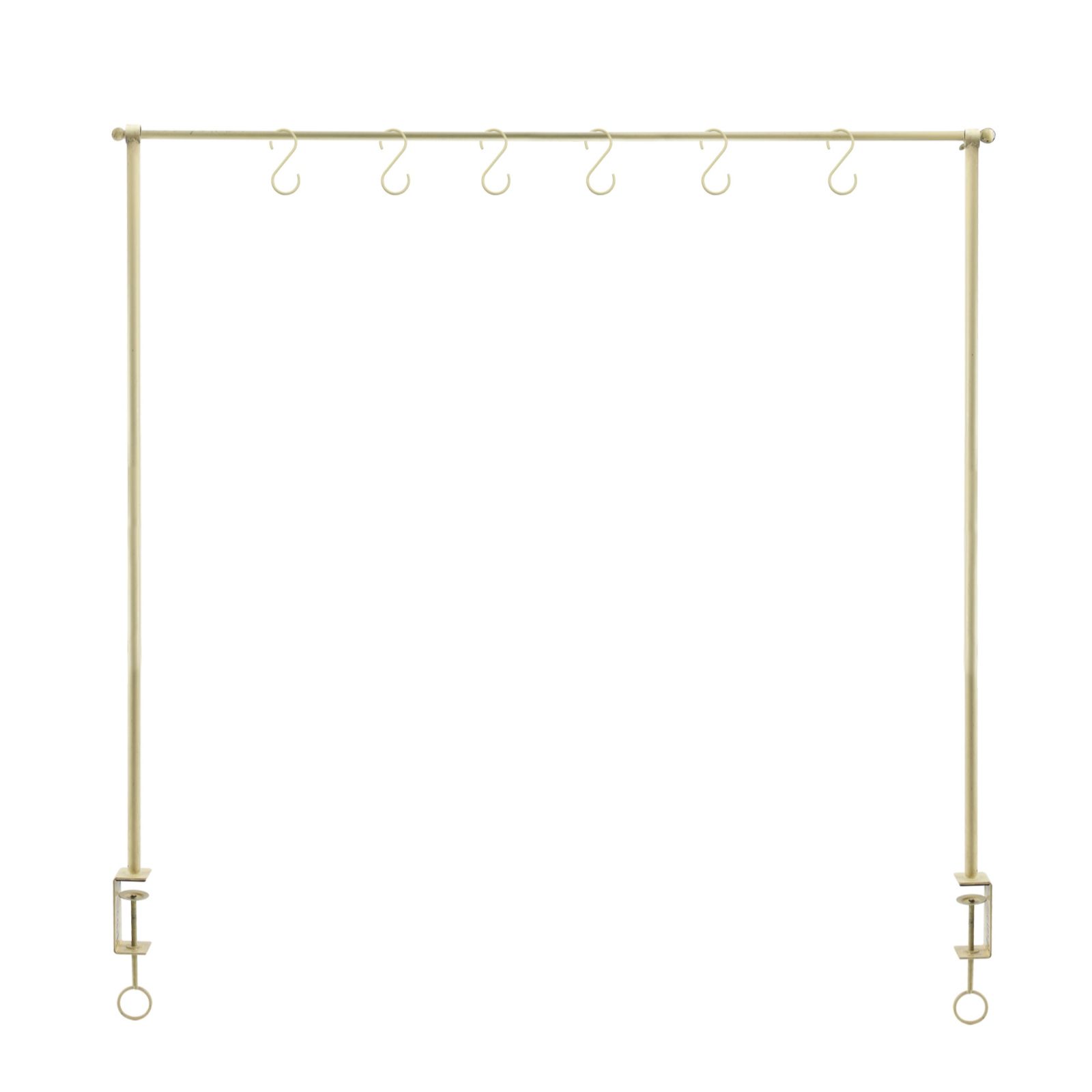 Garden Stories Sorbet Collection Expandable Decorative Table Clamp & Hooks