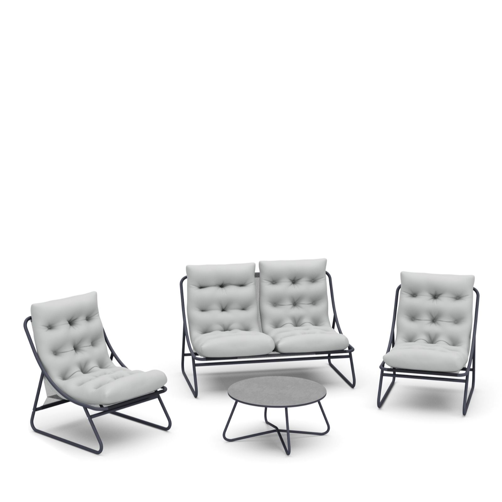 Garden Stories Ultra Comfort Padded Lounge Set