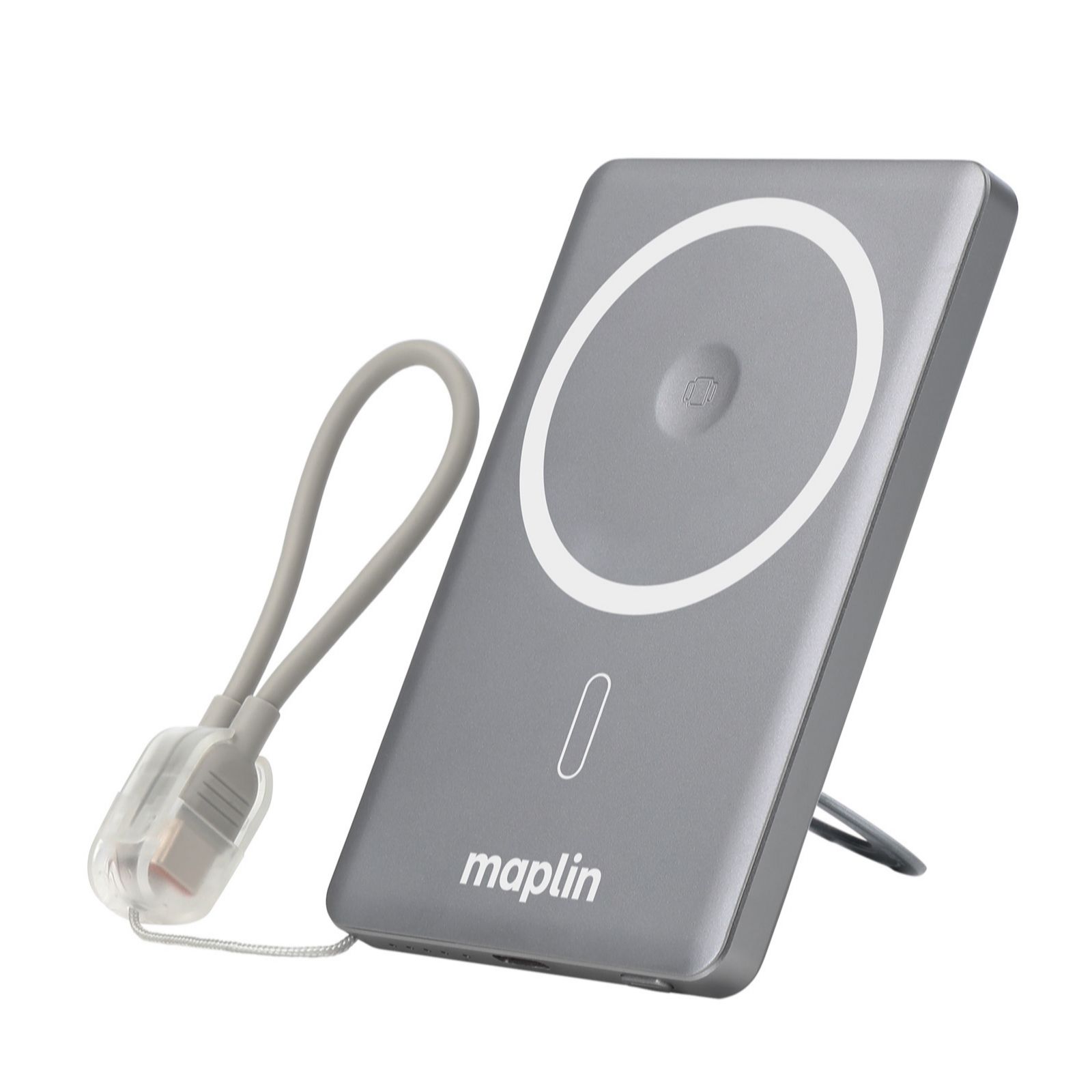 Maplin 5000mAh USB-C MagSafe Wireless Power Bank