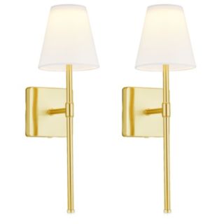 Bell & Howell Set of 2 Rechargeable Wall Light Sconces
