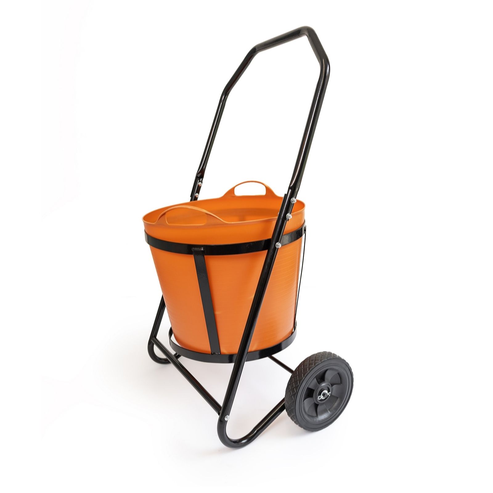 Buildcraft Garden Trolley Cart with 3 Buckets