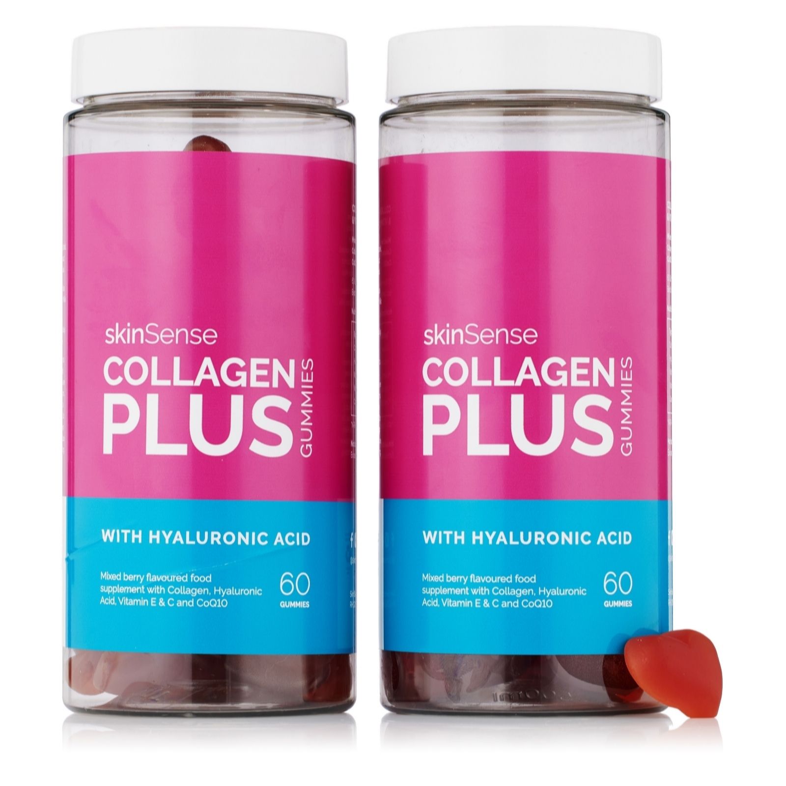 SkinSense Collagen Plus Gummies 1000mg 2x 60pcs 2 Month Supply