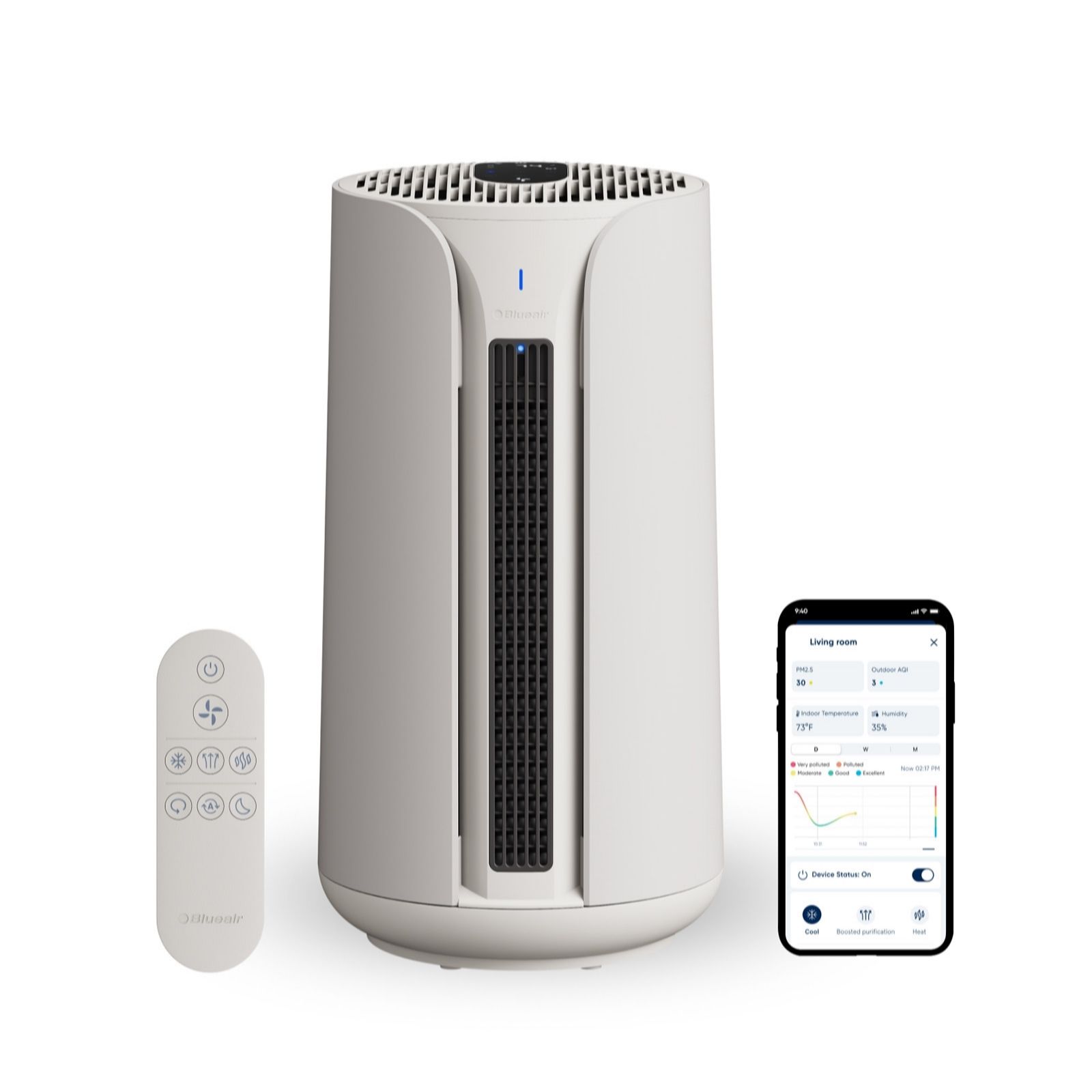 Blueair ComfortPureTM 3 in 1 Air Purifier T10i