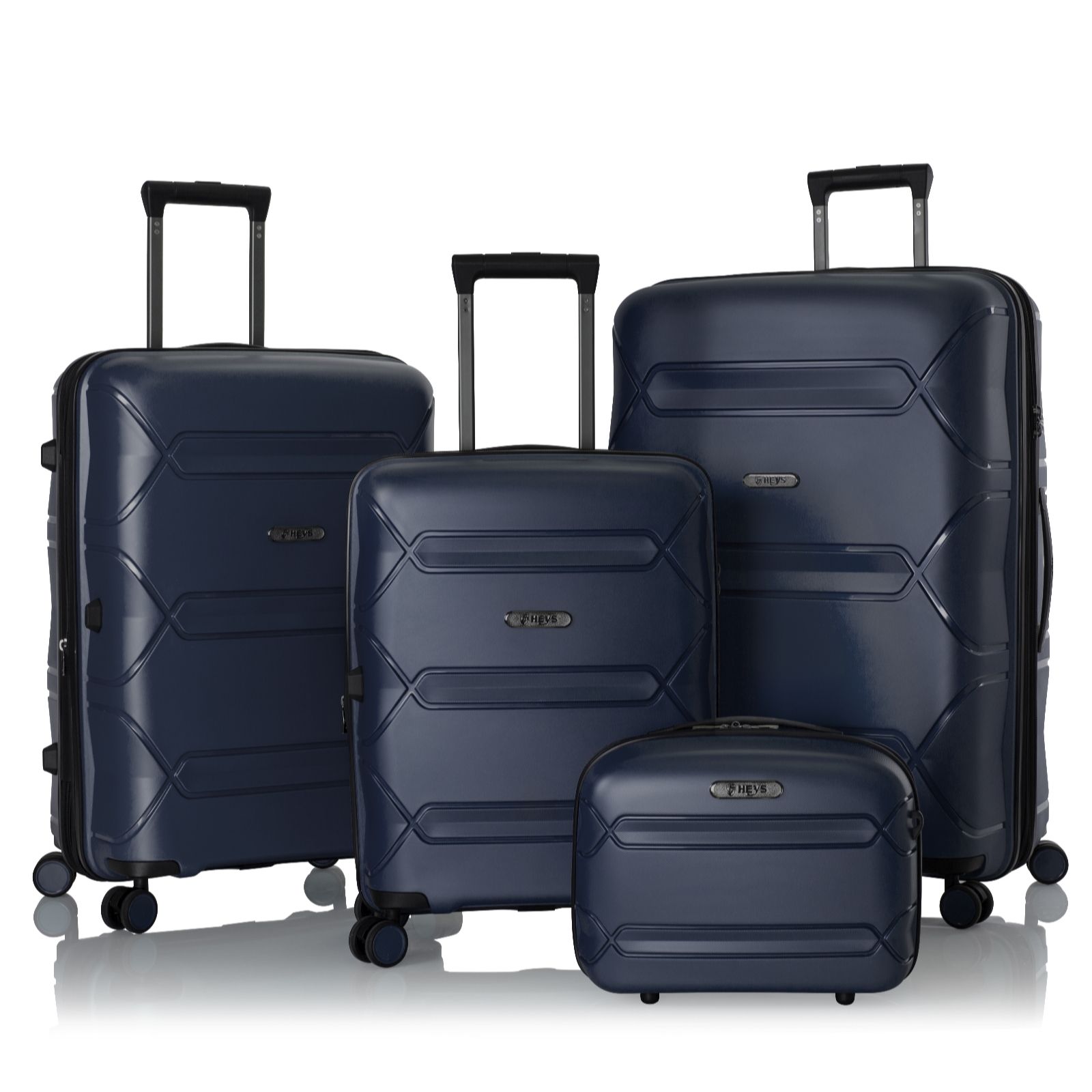 Heys Duraflex 3 Piece Luggage Set & Vanity Case - QVC UK
