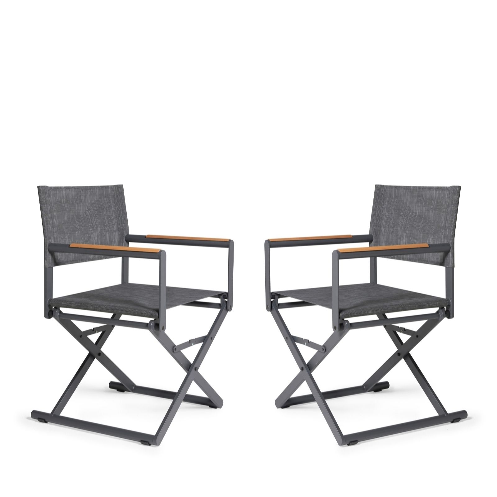 Outlet My Garden Stories Set of 2 Folding Director Chairs