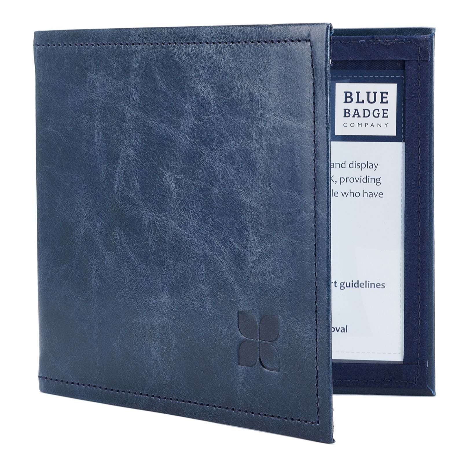 Blue Badge Co Disabled Parking Permit Leather Wallet