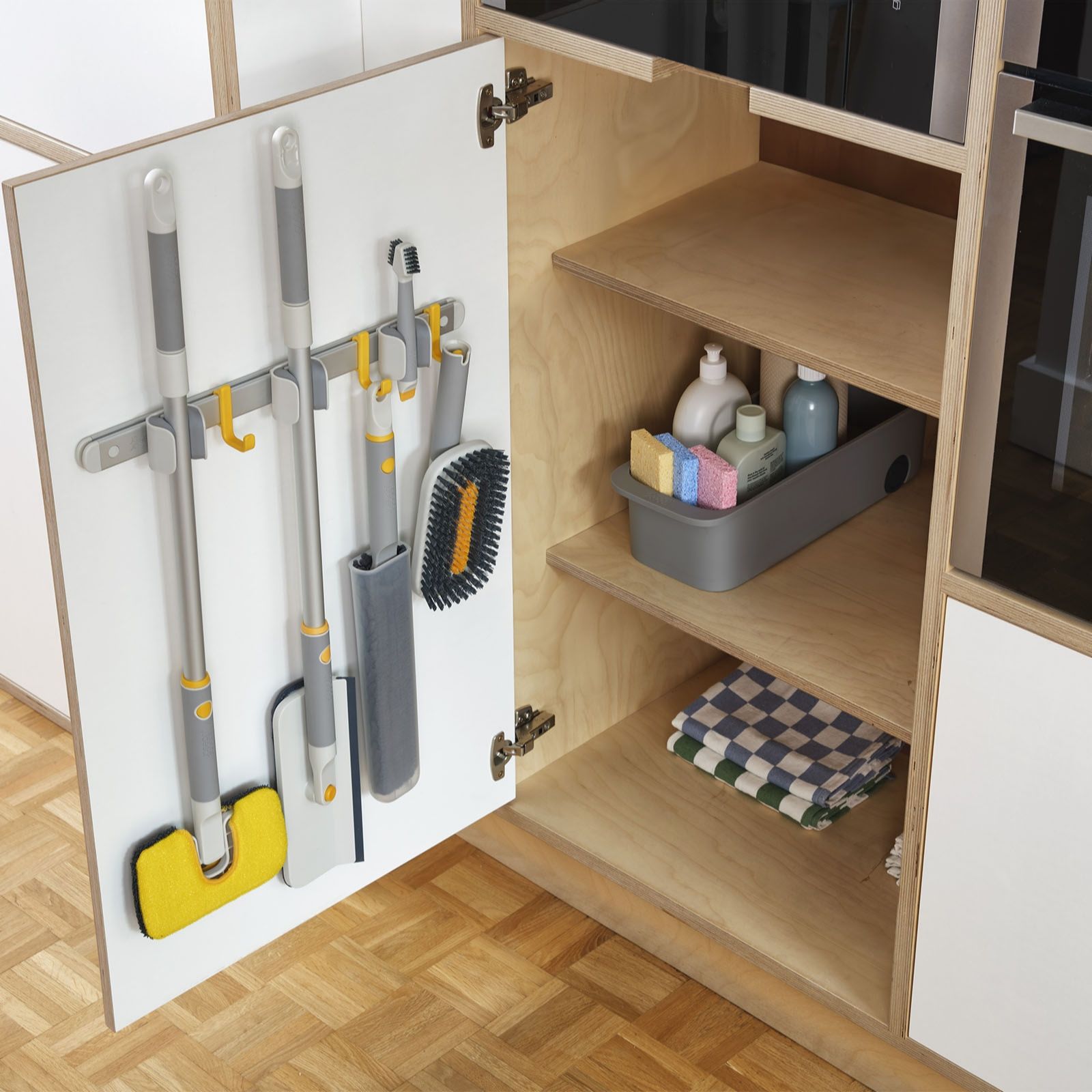 Joseph Joseph CleanTech Cleaning Tool Storage Rail - QVC UK