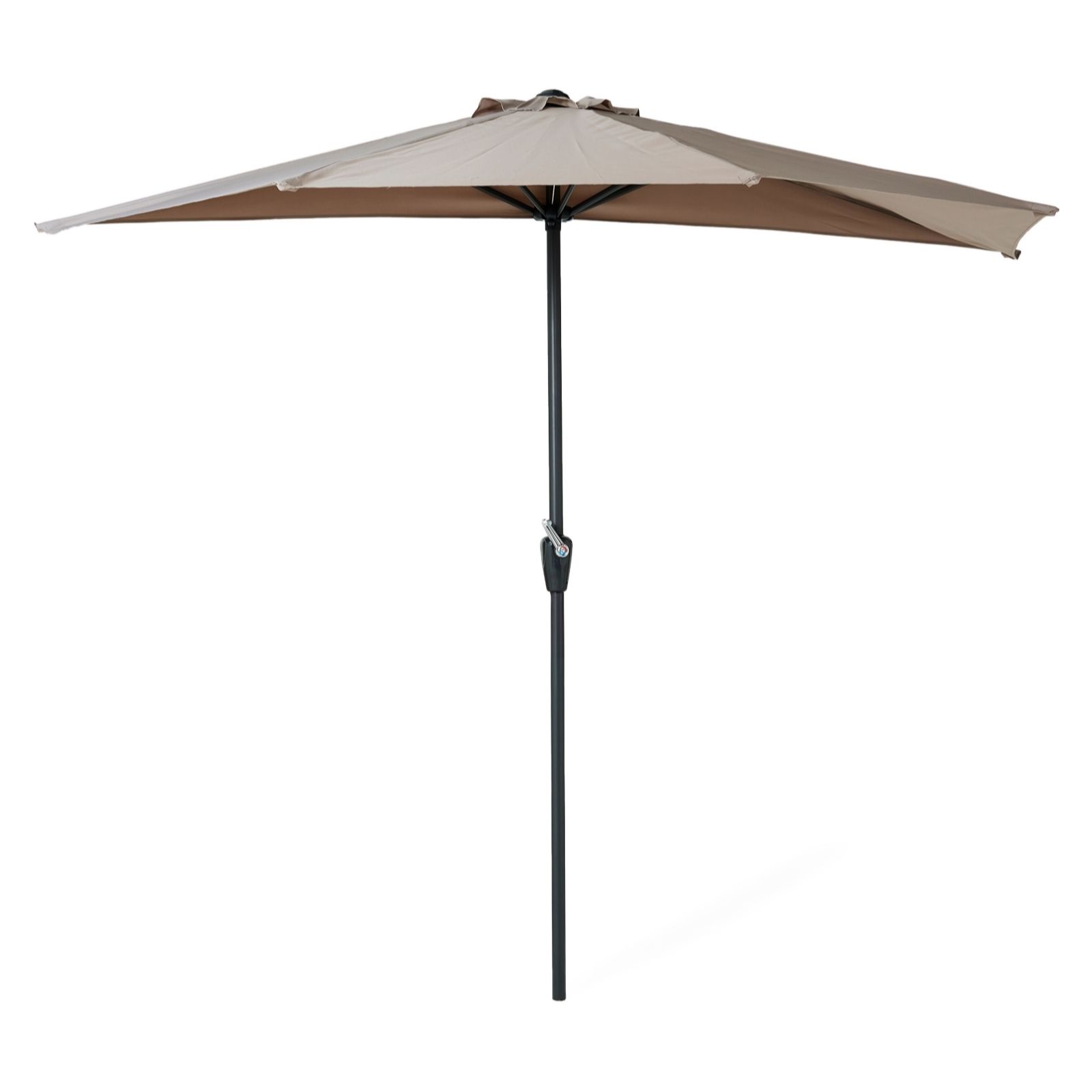 Outlet Innovators Space-Saving Half Parasol