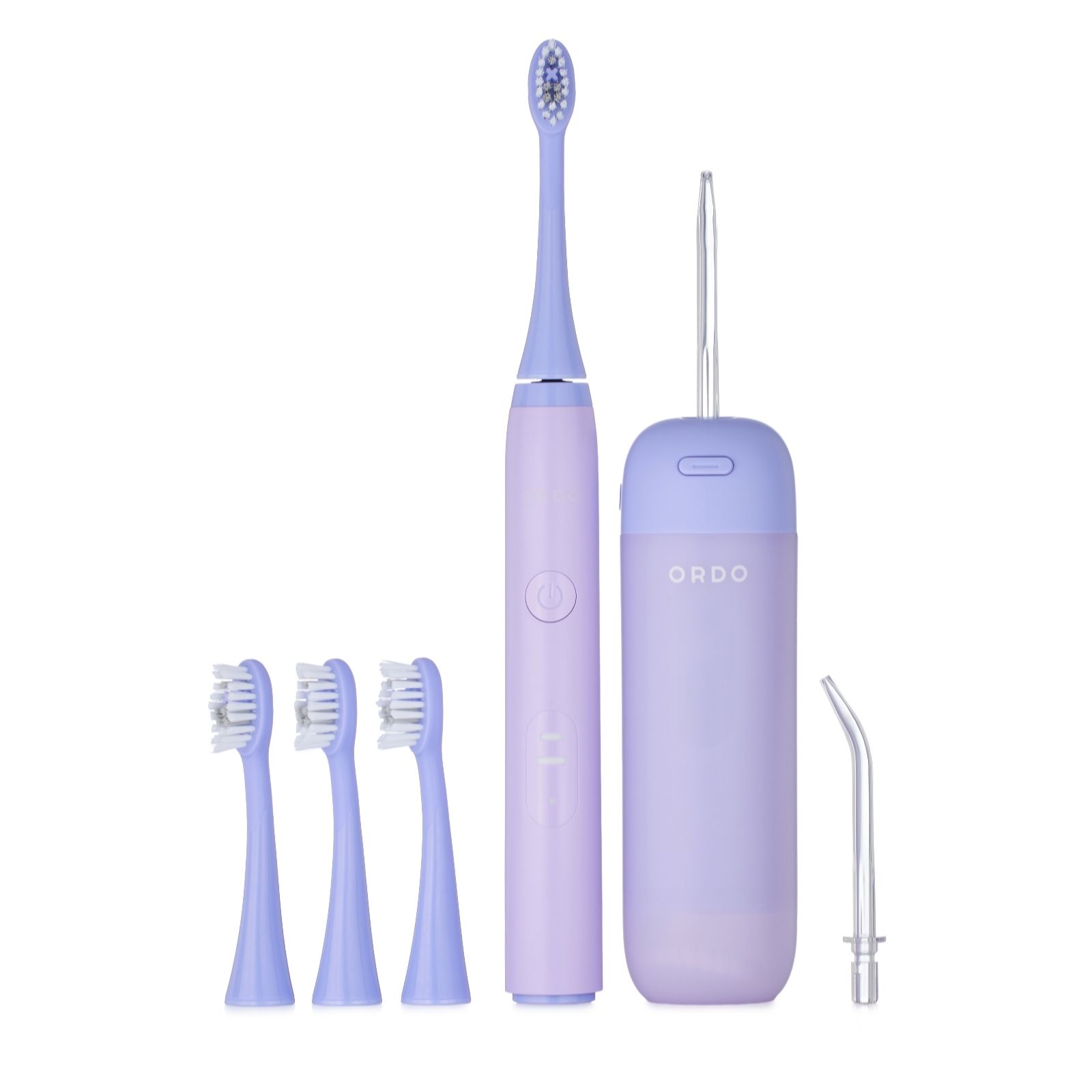 Ordo Sonic Lite Toothbrush with 3 Additional Heads & Water Flosser