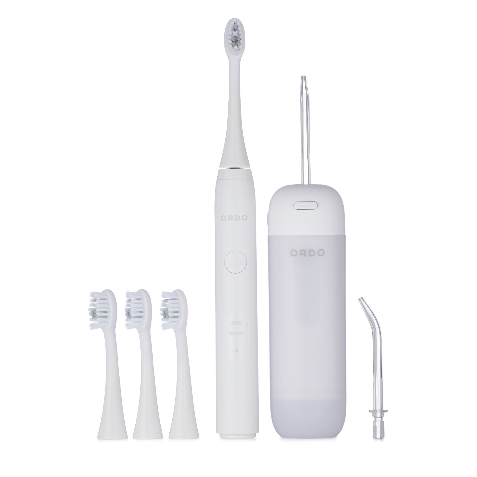 Ordo Sonic Lite Toothbrush with 3 Additional Heads & Water Flosser