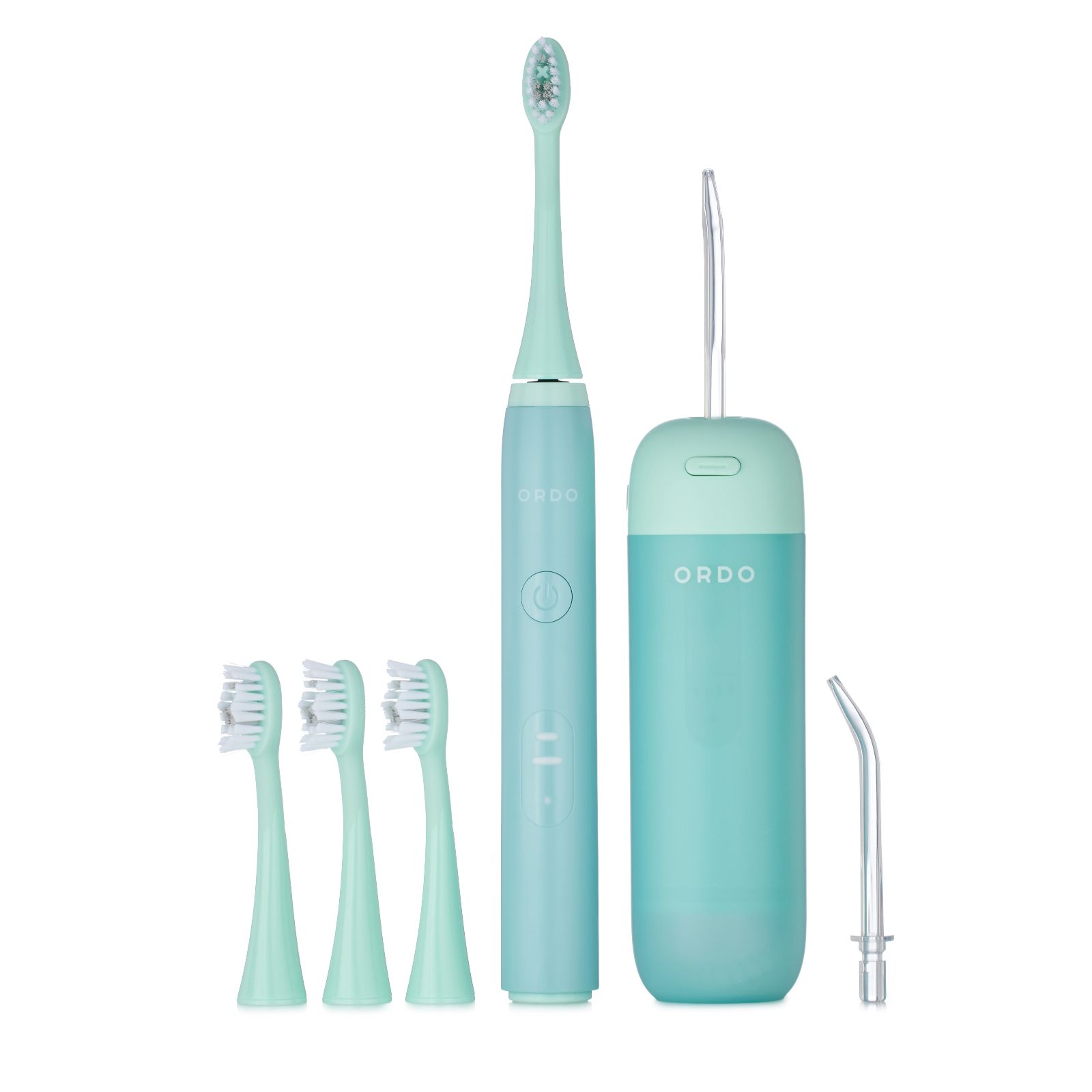 Ordo Sonic Lite Toothbrush with 3 Additional Heads & Water Flosser
