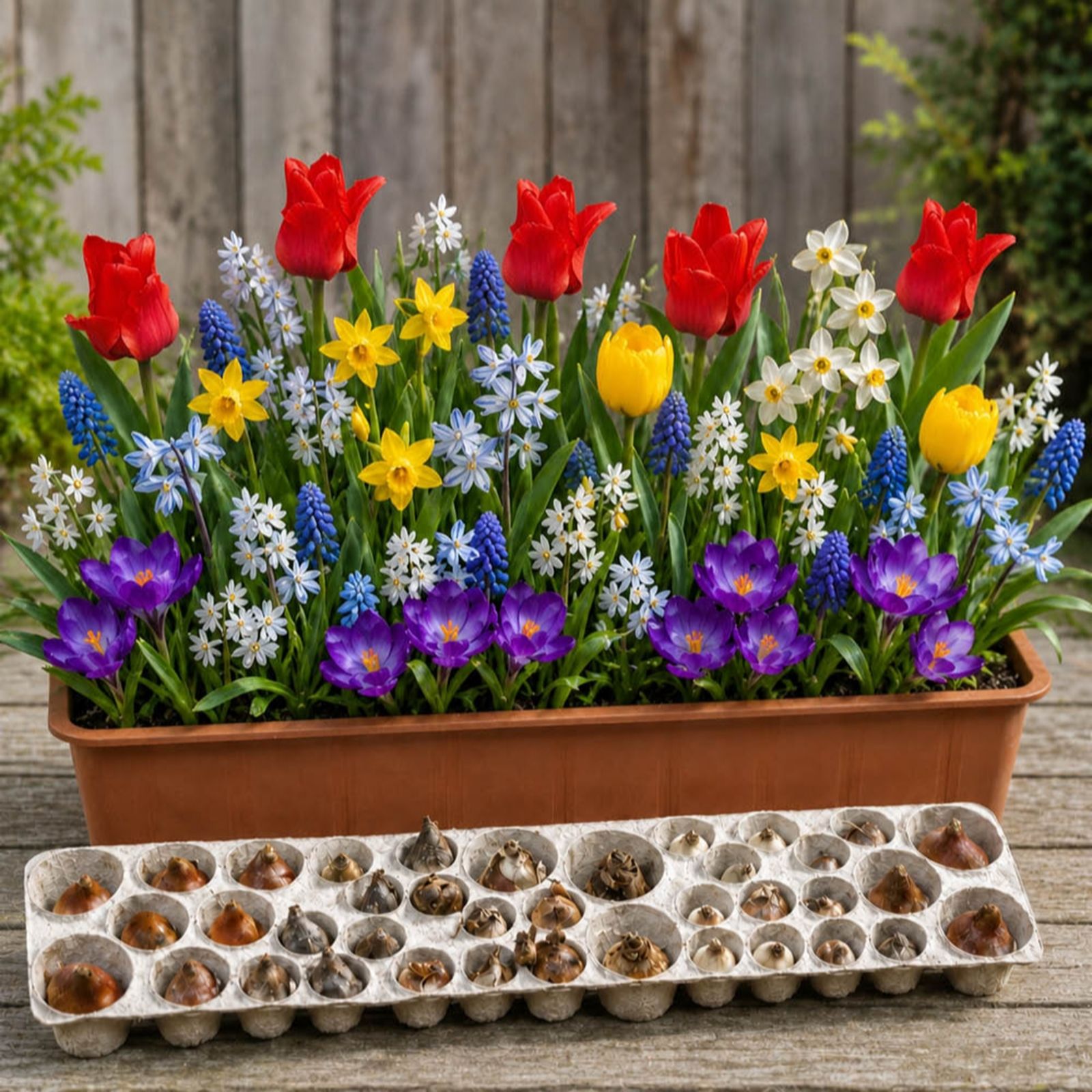 YouGarden Drop In Bulb Planter Balcony Beauty Pack