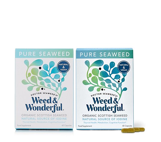 Doctor Seaweed Weed & Wonderful Organic Scottish Seaweed 120 Day Supply