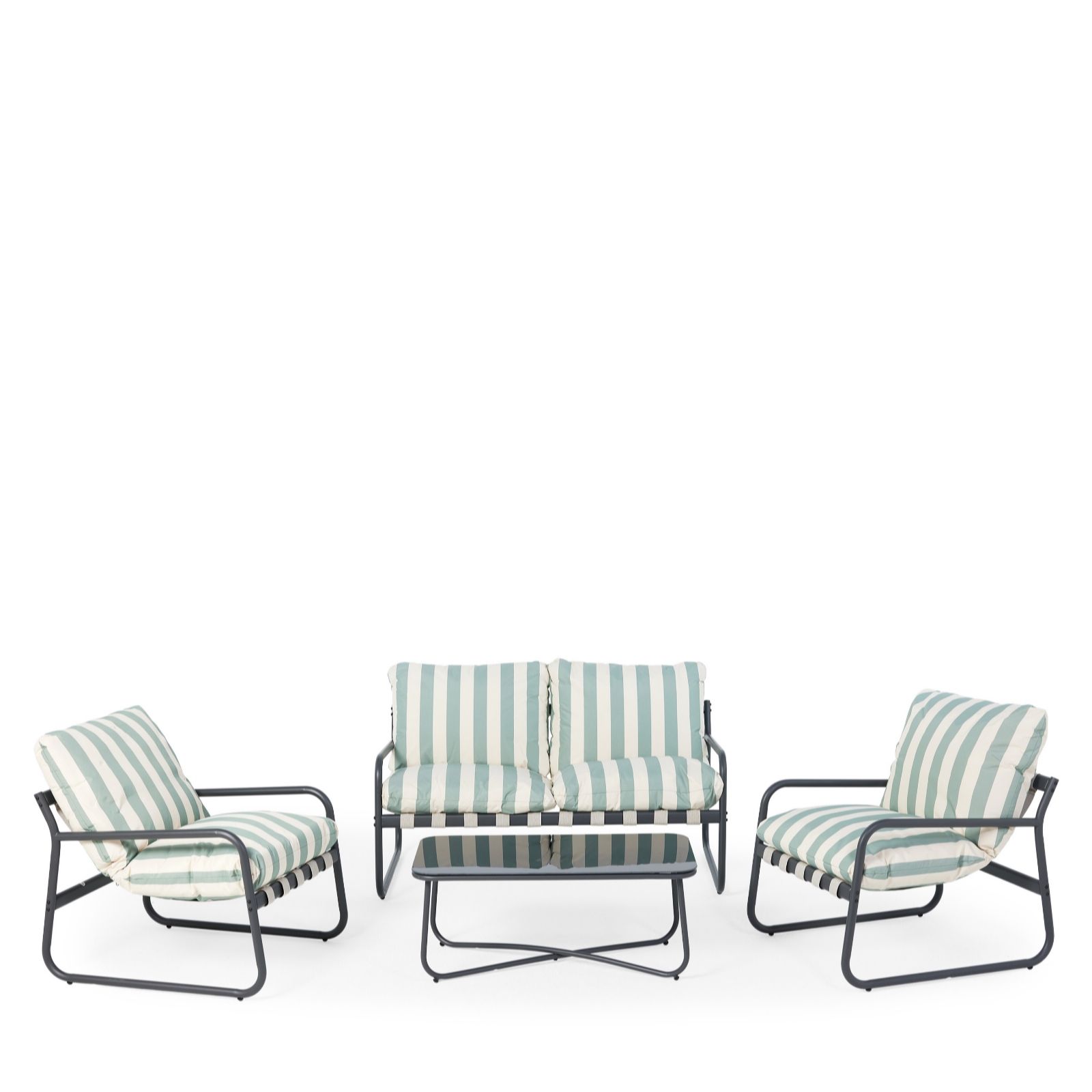 Garden Stories 4 Seater Lounge Set with Coffee Table