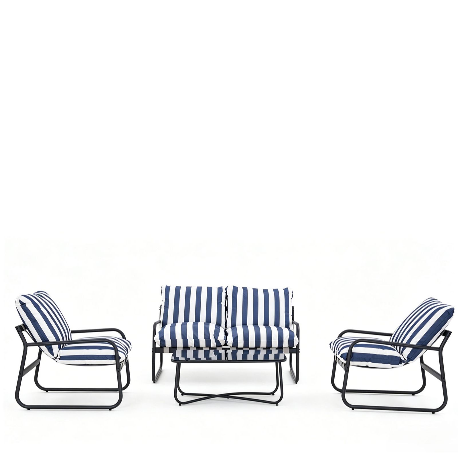Garden Stories 4 Seater Lounge Set with Coffee Table