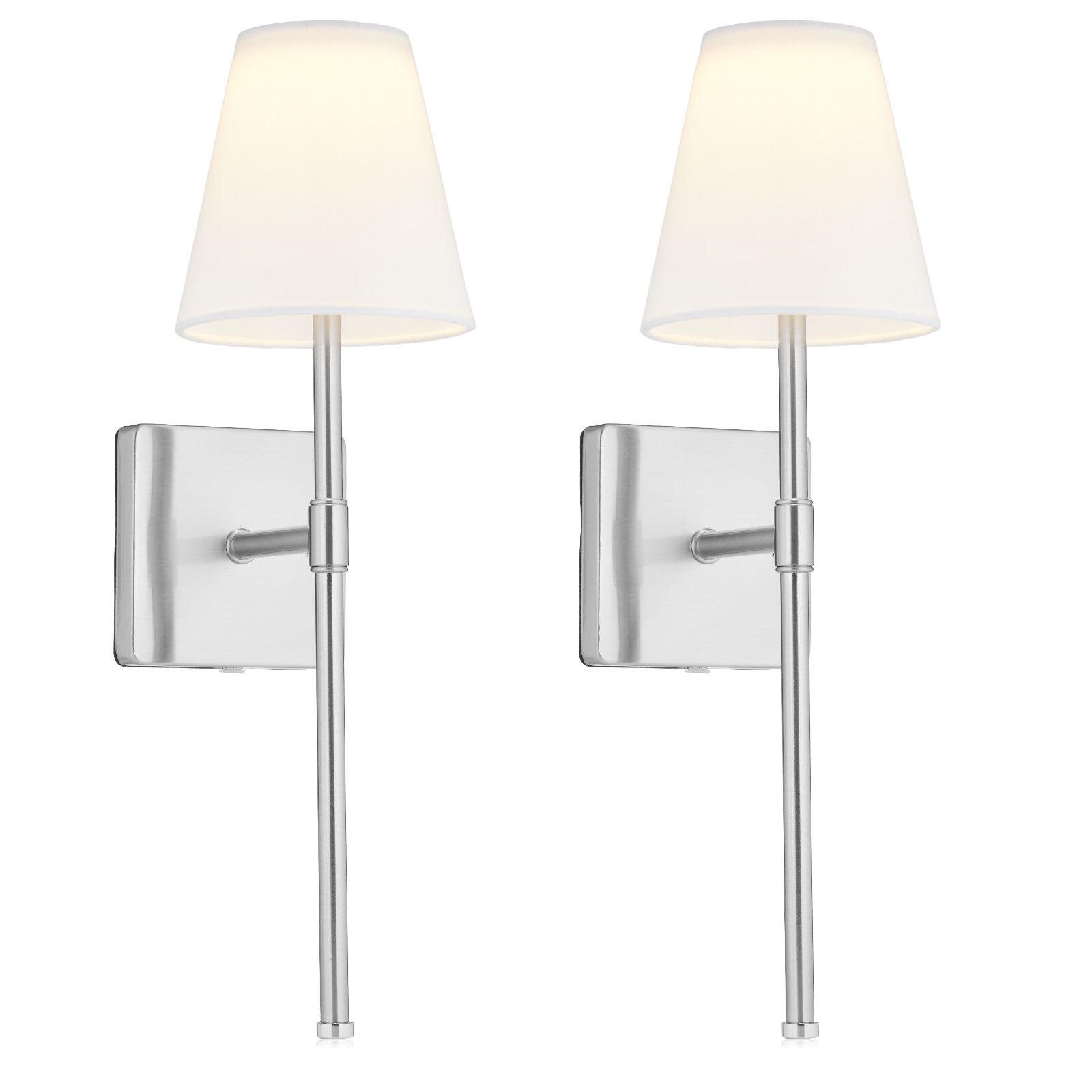 Outlet Bell & Howell Set of 2 Rechargeable Wall Light Sconces