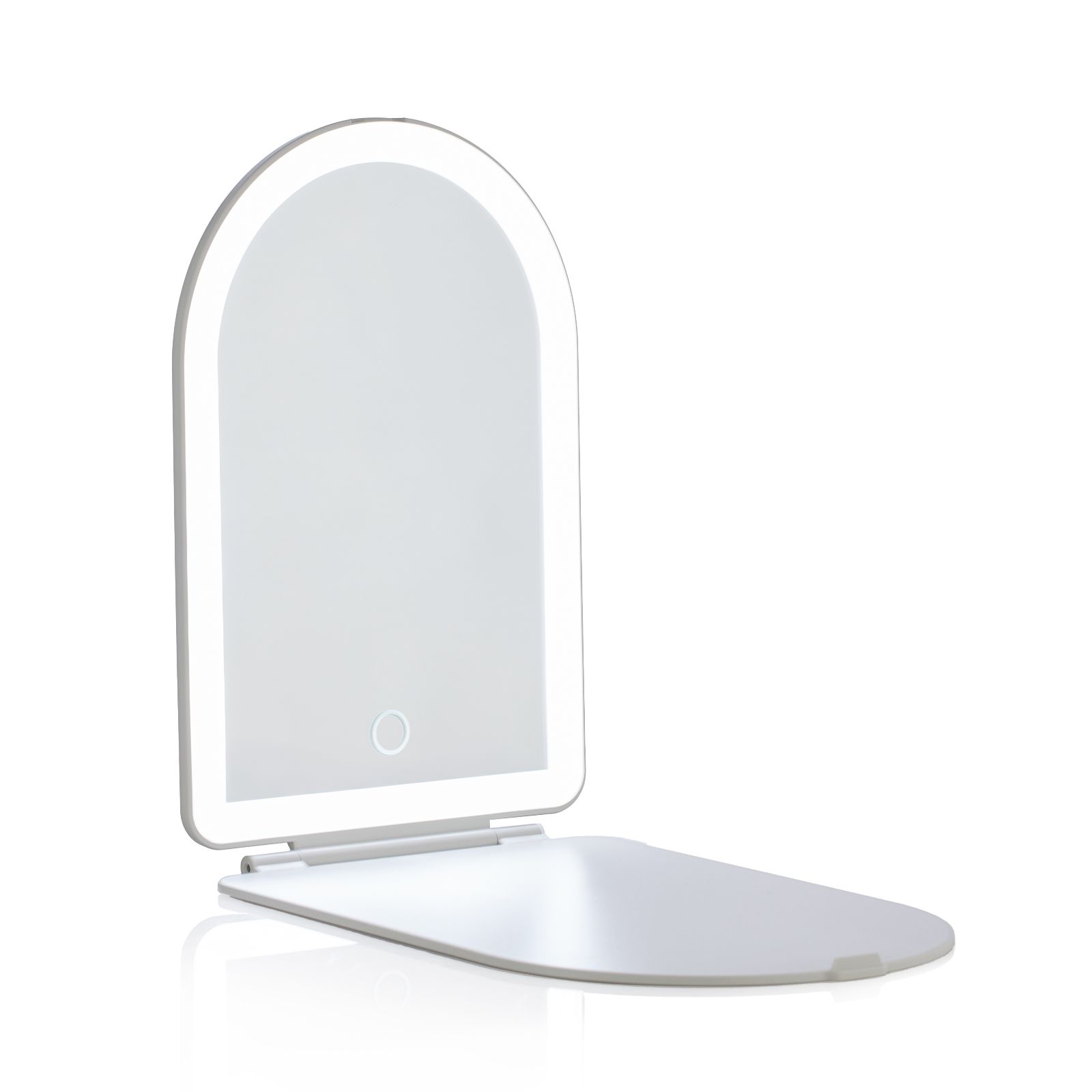 Tili Slimline Travel LED Mirror 10x Magnification