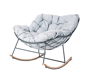 My Garden Stories Oslo Padded Large Rocking Chair