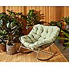 My Garden Stories Oslo Padded Large Rocking Chair, 5 of 7