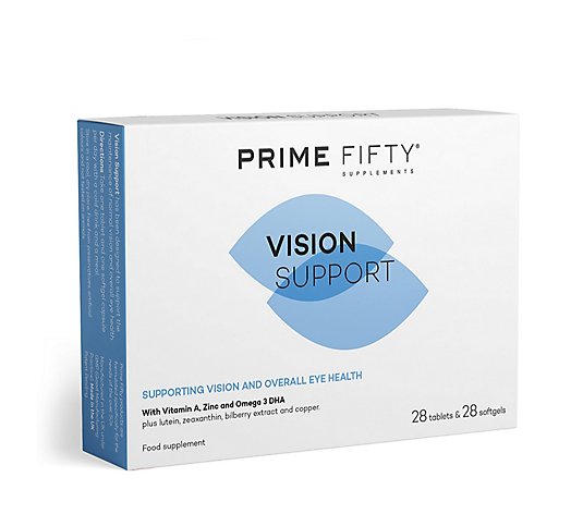 Prime Fifty Vision & Eye Support 28 Day Supply
