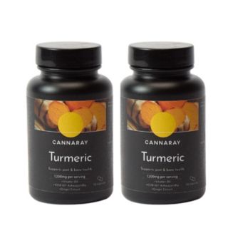 Cannaray Turmeric Capsules 1200mg Duo