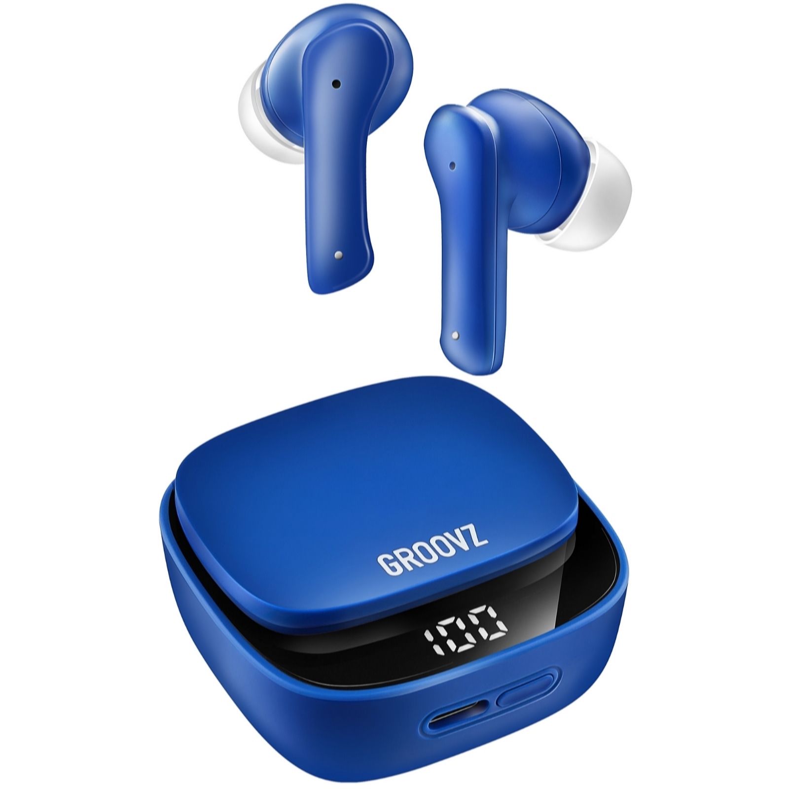 Outlet Groovz Plus True Wireless Ear Buds w/Magnetic Digital Charging