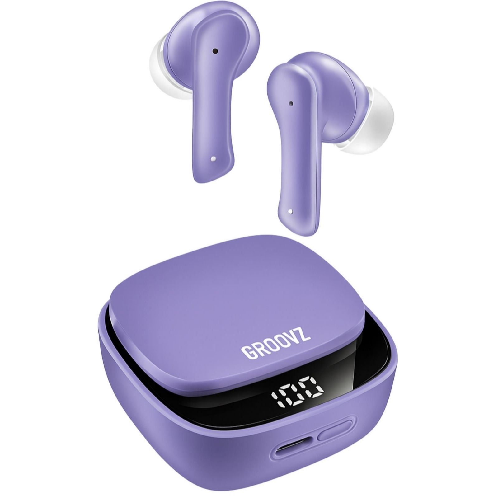 Outlet Groovz Plus True Wireless Ear Buds w/Magnetic Digital Charging