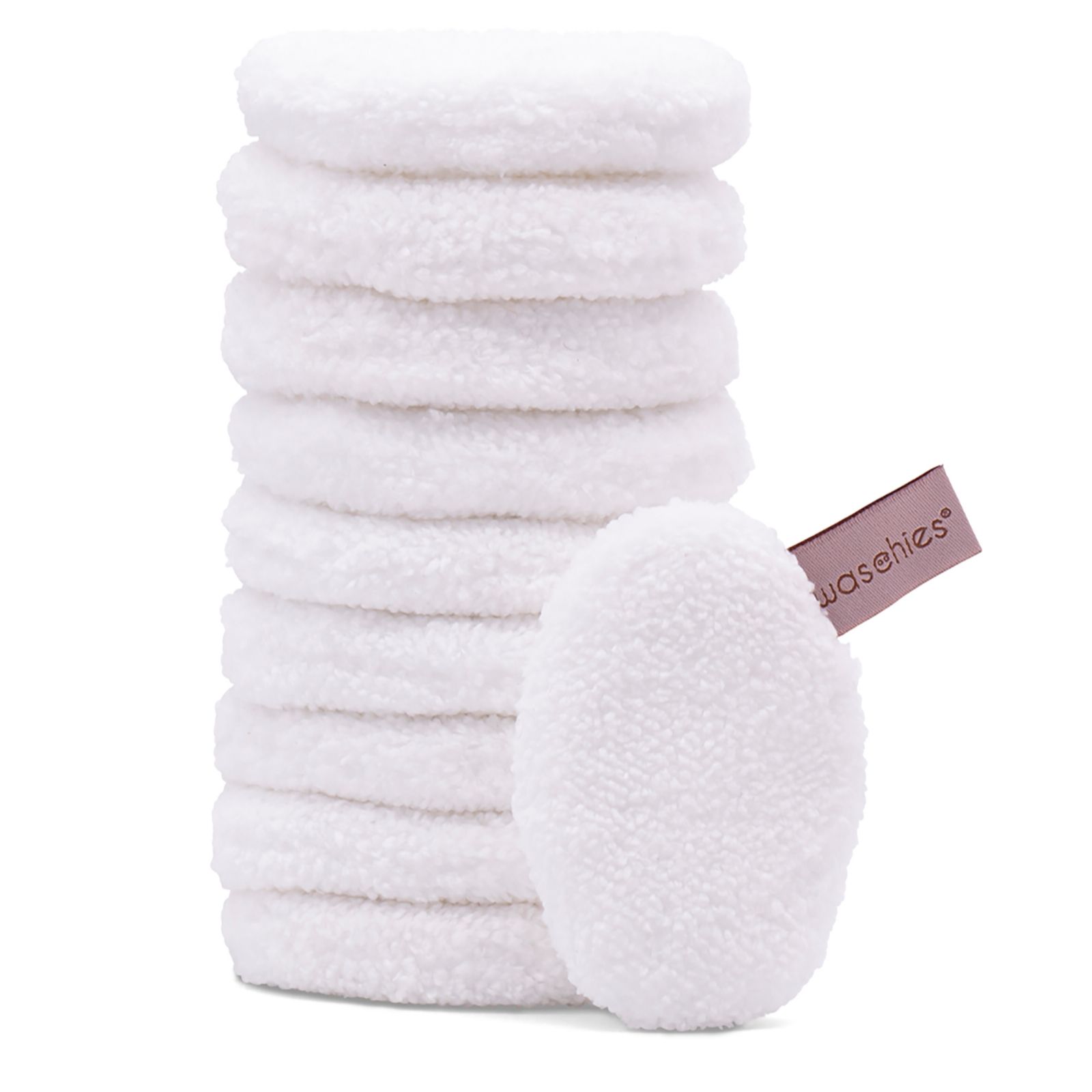 Waschies 10 Piece Reusable Toner Pads QVC UK